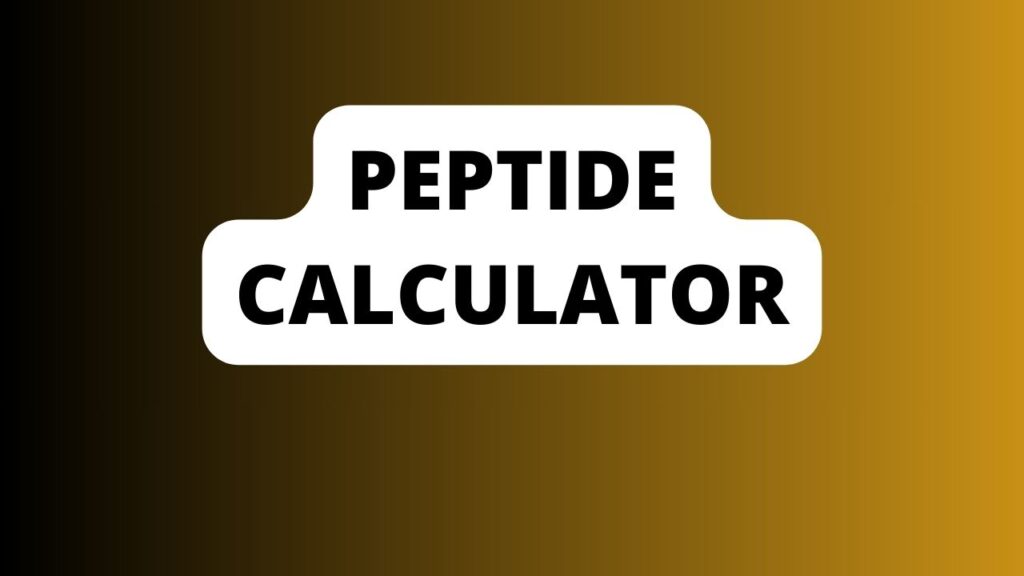 peptide calculator